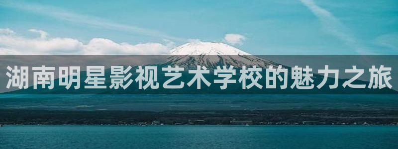 第九影院电影在线观看免费：湖南明星影视艺术学校的魅力之旅